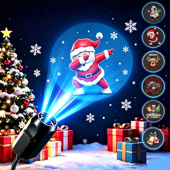 Christmas LED Projector Light 3/6/10pcs